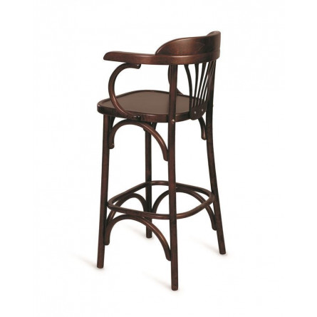 Стул барный 750 Венский твердый (темный тон)