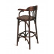 Стул барный 750 Венский твердый (темный тон)