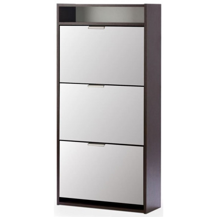 Обувница Комфорт К-3 (Венге/Белый глянец)