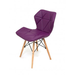 Стул S-879MT (PU PURPLE 1010) купить в Москве - интернет магазин IKEzakaz.ru