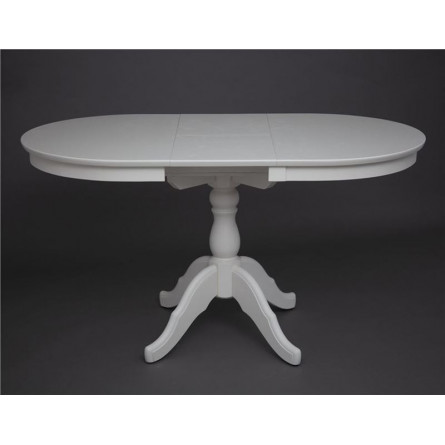 Стол обеденный Овальный-0110 (слоновая кость 9001)