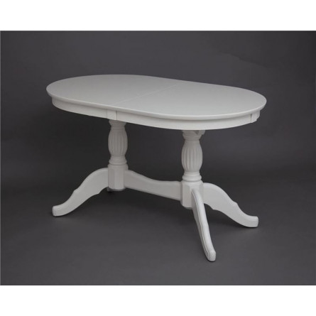 Стол обеденный Лилия-1300 (слоновая кость 9001)