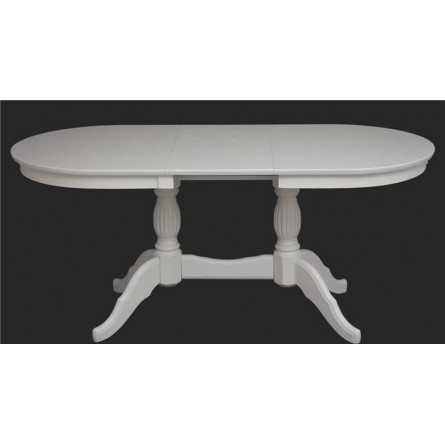 Стол обеденный Лилия-1300 (слоновая кость 9001)