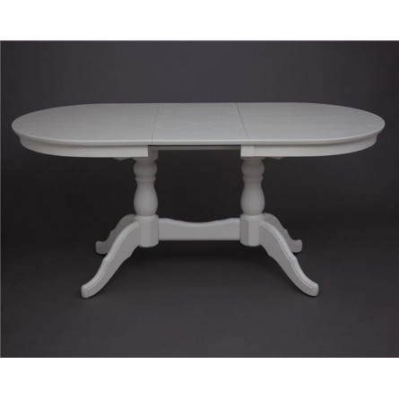 Стол обеденный Овальный-1300 (слоновая кость 9001)