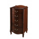 Комод "Джульетта" узкий 5 ящ.(орех ) Вис