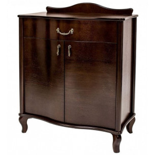 Комод "Джульетта" с распашными дверцами (орех) Вис