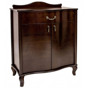 Комод "Джульетта" с распашными дверцами (орех) Вис