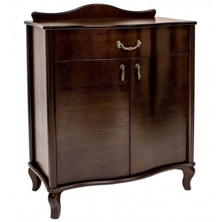 Комод "Джульетта" с распашными дверцами (орех) Вис