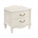 Тумбочка прикроватная "Джульетта" 2 ящ. (молочный дуб ) Вис