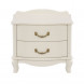 Тумбочка прикроватная "Джульетта" 2 ящ. (молочный дуб ) Вис