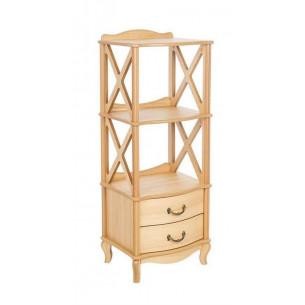 Этажерка "Джульетта"-2 (светлый дуб) Вис