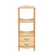 Этажерка "Джульетта"-2 (светлый дуб) Вис