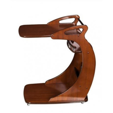 Подкатной столик "Фаворит" (орех) Вис