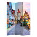 Ширма 1402-3 "Улицы города" (3 панели)