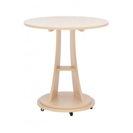 Подкатной столик "Акцент-2" (молочный дуб) Вис