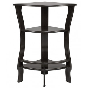 Этажерка угловая "Грейс" (венге ) Вис