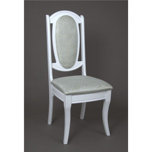 Стул "Королевский" (Белый/ткань Пассаж)