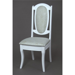 Стул "Королевский" (Белый/ткань Пассаж) купить в Москве - интернет магазин IKEzakaz.ru
