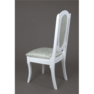 Стул "Королевский" (Белый/ткань Пассаж) купить в Москве - интернет магазин IKEzakaz.ru