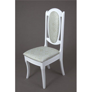 Стул "Королевский" (Белый/ткань Пассаж) купить в Москве - интернет магазин IKEzakaz.ru