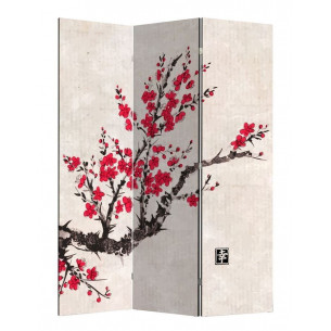 Ширма 1127-3 "Ветка Сакуры" (3 панели)