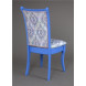 Стул Визит-1 (цвет Лаванда/ массив/гобелен Дамаск бело-голубой 3)