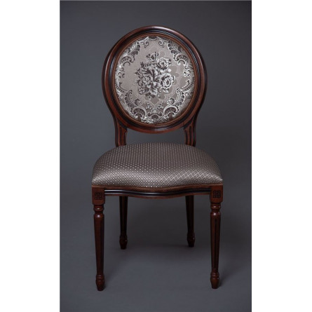 Стул "Милорд-15" (Темный орех+патина / ткань...