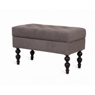 Банкетка Виктория (венге / RS15 - серый)