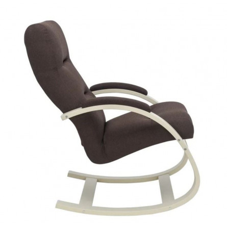 Кресло-качалка Милано (Слоновая кость/ткань...