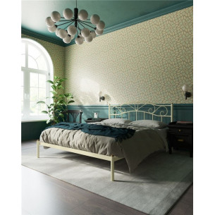 Кровать "Глэдис" без изножья (120х200/ноги металл/цвет...