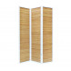 Ширма 1010-3 (каркас-белый/бамбук-коньяк)