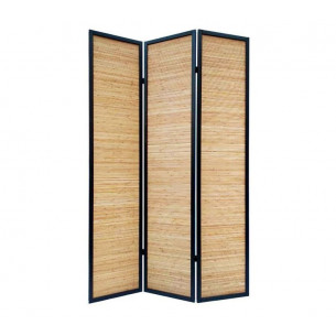 Ширма 1010-3 (каркас-венге/бамбук-коньяк)