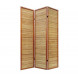 Ширма 1010-3 (каркас-орех/бамбук-коньяк)