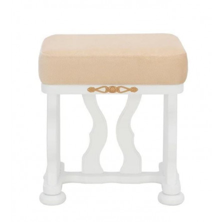 Банкетка Джульетта (Молочный дуб/Крем/ткань) Ls