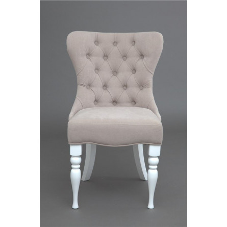 Кресло Вальс (эмаль белая / RS16 - бежевый)