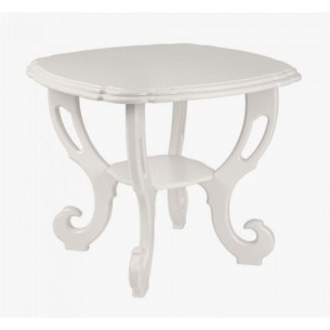 Стол журнальный "Кофейный" (молочный дуб) Вис