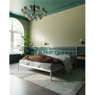 Кровать "Франческа" без изножья (160х200/ноги металл/цвет...