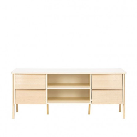 ТВ-тумба "Сканди" (Натуральное дерево/дуб шампань)