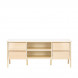 ТВ-тумба "Сканди" (Натуральное дерево/дуб шампань)