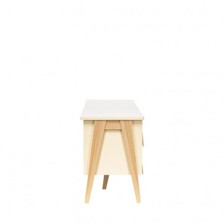 ТВ-тумба "Сканди" (Натуральное дерево/дуб шампань)