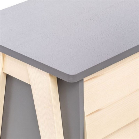 Тумбочка "Сканди" 2 ящ. (Натуральное...