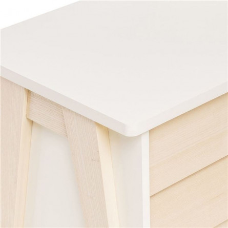 Тумбочка "Сканди" 3 ящ. (Натуральное дерево/дуб...