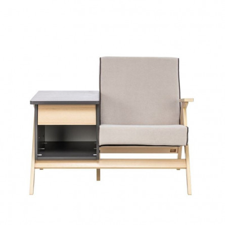 Сканди комбо (кресло+тумба) (Натуральное...