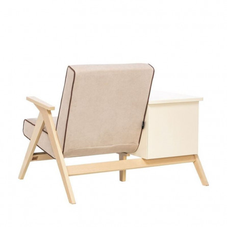 Сканди комбо (кресло+тумба) (Натуральное...