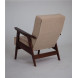 Кресло РЕТРО (темный тон / RS 03 - бежевый)