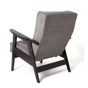 Кресло РЕТРО (венге / RS 15 - темно-серый)