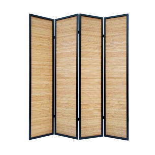 Ширма 1010-4 (каркас-венге/бамбук-коньяк)