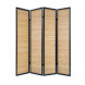 Ширма 1010-4 (каркас-венге/бамбук-коньяк)