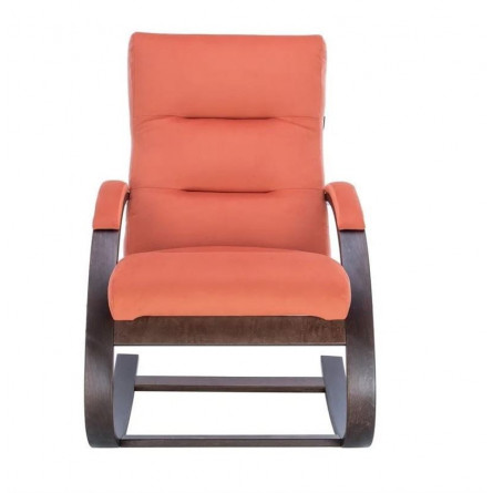 Кресло-качалка Милано (Орех текстура/ткань V 39)