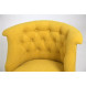 Кресло Бархат (темный тон / G07- желтый)
